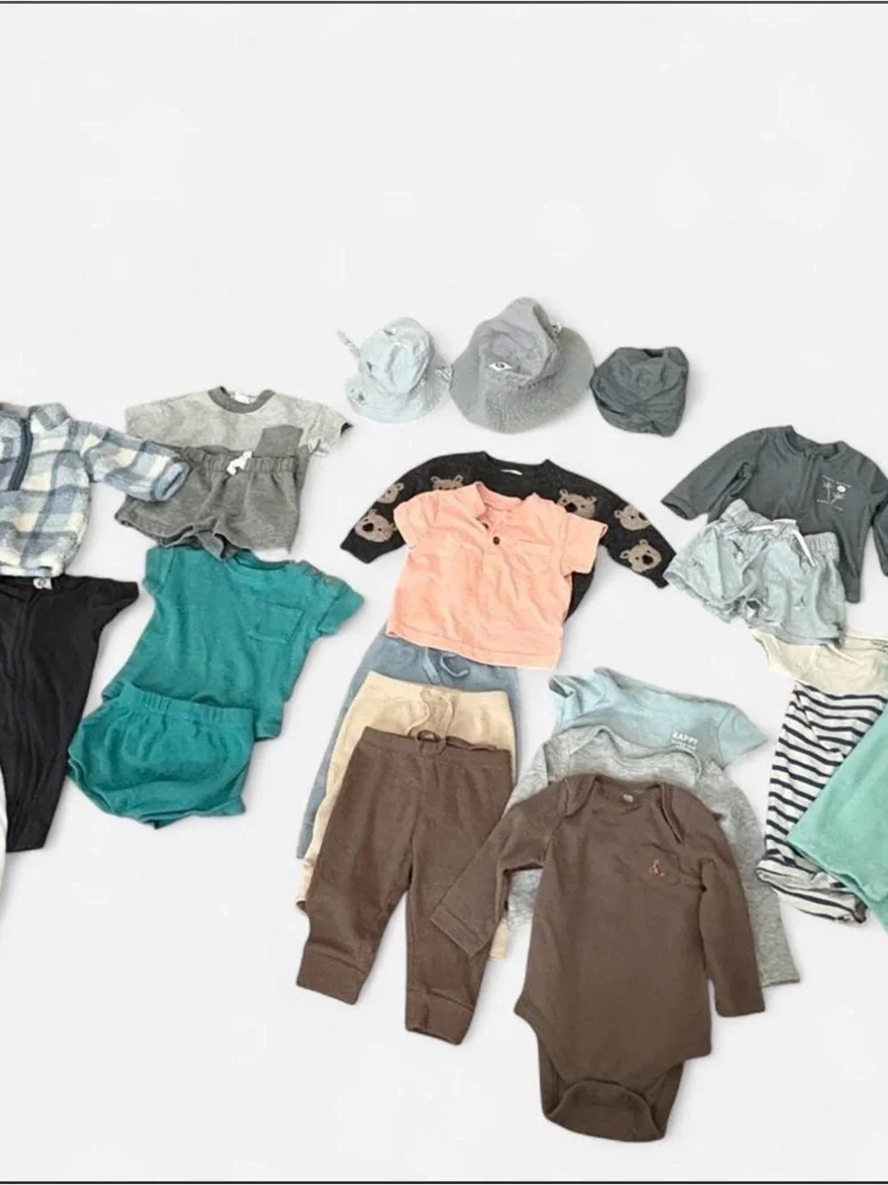 Baby Boy Clothing Bundle, 25 pieces, 3-6 month